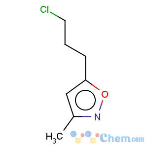 CAS No:130800-76-9 Isoxazole,5-(3-chloropropyl)-3-methyl-