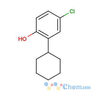 CAS No:13081-17-9 4-chloro-2-cyclohexylphenol