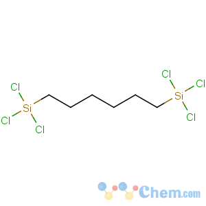 CAS No:13083-94-8 Silane,1,1'-(1,6-hexanediyl)bis[1,1,1-trichloro-