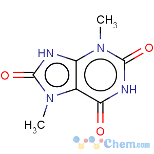CAS No:13087-49-5 1H-Purine-2,6,8(3H)-trione,7,9-dihydro-3,7-dimethyl-