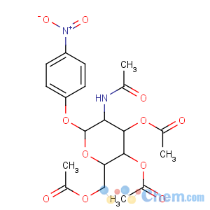 CAS No:13089-23-1 [(2R,3S,4R,5R,6R)-5-acetamido-3,<br />4-diacetyloxy-6-(4-nitrophenoxy)oxan-2-yl]methyl acetate