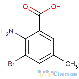 CAS No:13091-43-5 2-amino-3-bromo-5-methylbenzoic acid
