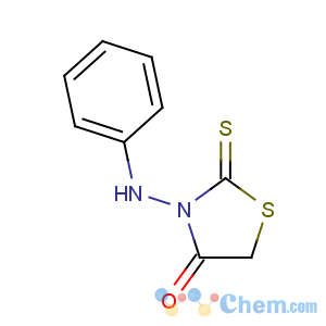 CAS No:13097-10-4 4-Thiazolidinone,3-(phenylamino)-2-thioxo-