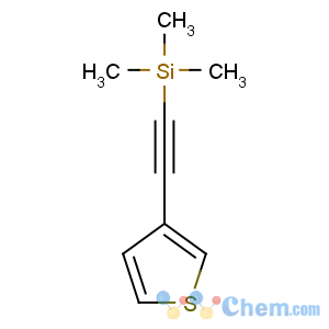 CAS No:130995-13-0 trimethyl(2-thiophen-3-ylethynyl)silane