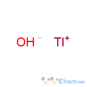 CAS No:1310-83-4 Thallium hydroxide(Tl(OH)), monohydrate (8CI,9CI)