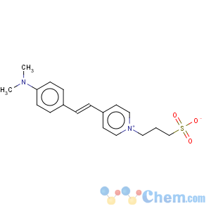 CAS No:131032-72-9 Pyridinium,4-[2-[4-(dimethylamino)phenyl]ethenyl]-1-(3-sulfopropyl)-, inner salt