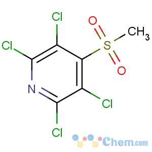 CAS No:13108-52-6 2,3,5,6-tetrachloro-4-methylsulfonylpyridine