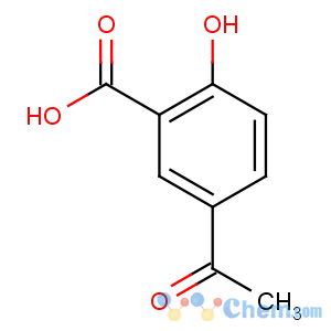 CAS No:13110-96-8 5-acetyl-2-hydroxybenzoic acid