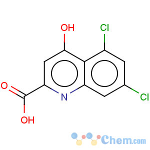 CAS No:131123-76-7 2-Quinolinecarboxylicacid, 5,7-dichloro-4-hydroxy-