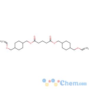 CAS No:131132-77-9 Pentanedioic acid,1,5-bis[[4-[(ethenyloxy)methyl]cyclohexyl]methyl] ester