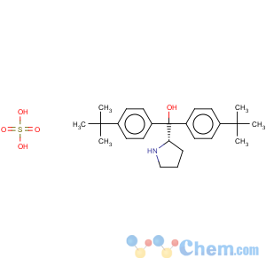 CAS No:131180-56-8 (2s)-(4,4'-diisobutylphenyl)pyrrolidine methanol sulfate