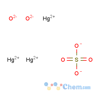 CAS No:1312-03-4 MERCURY OXIDE SULFATE			