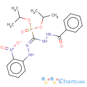 CAS No:131261-52-4 {(N'-Benzoyl-hydrazino)-[(2-nitro-phenyl)-hydrazono]-methyl}-phosphonic acid diisopropyl ester