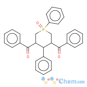 CAS No:131261-64-8 (5-Benzoyl-1-oxo-1,4-diphenyl-1lambda*5*-phosphinan-3-yl)-phenyl-methanone