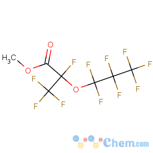 CAS No:13140-34-6 Propanoic acid,2,3,3,3-tetrafluoro-2-(1,1,2,2,3,3,3-heptafluoropropoxy)-, methyl ester
