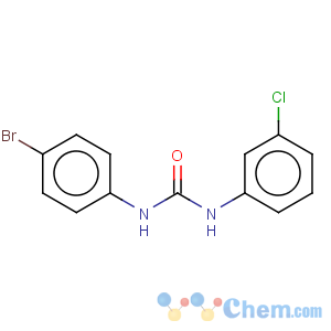 CAS No:13142-09-1 Urea,N-(4-bromophenyl)-N'-(3-chlorophenyl)-