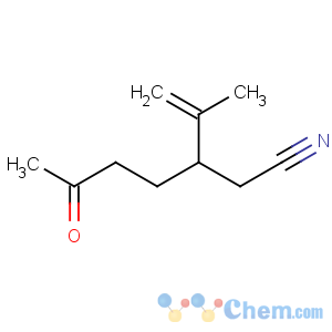 CAS No:131447-88-6 Heptanenitrile,3-(1-methylethenyl)-6-oxo-