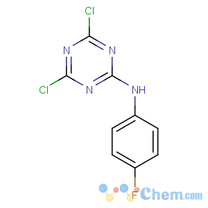 CAS No:131468-33-2 4,6-dichloro-N-(4-fluorophenyl)-1,3,5-triazin-2-amine
