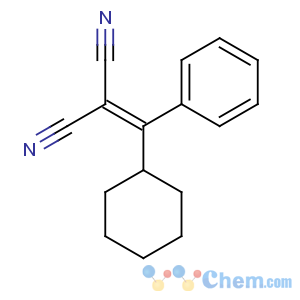 CAS No:1315-07-7 2-[cyclohexyl(phenyl)methylidene]propanedinitrile
