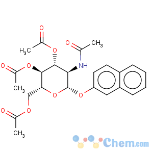 CAS No:131531-80-1 b-D-Glucopyranoside,2-naphthalenyl 2-(acetylamino)-2-deoxy-, 3,4,6-triacetate