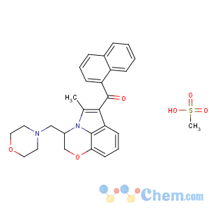 CAS No:131543-23-2 WIN 55212-2 mesylate
