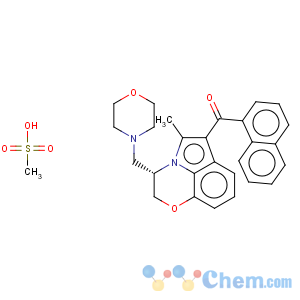 CAS No:131543-25-4 s(-)-win 55 212-3 mesylate