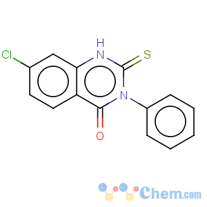 CAS No:13165-15-6 4(1H)-Quinazolinone,7-chloro-2,3-dihydro-3-phenyl-2-thioxo-