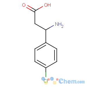 CAS No:131690-60-3 (3S)-3-amino-3-(4-chlorophenyl)propanoic acid