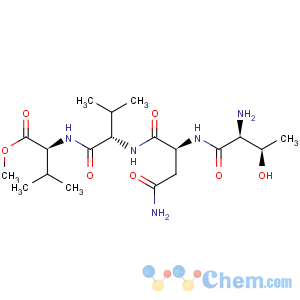 CAS No:131696-94-1 L-Valine,N-[N-(N2-L-threonyl-L-asparaginyl)-L-valyl]-, methyl ester (9CI)