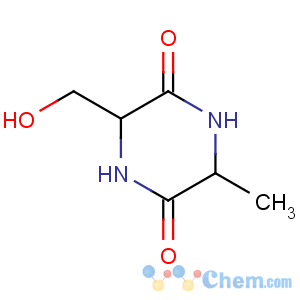 CAS No:13174-73-7 3-(hydroxymethyl)-6-methylpiperazine-2,5-dione