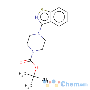 CAS No:131779-46-9 1-Piperazinecarboxylicacid, 4-(1,2-benzisothiazol-3-yl)-, 1,1-dimethylethyl ester