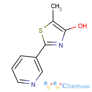CAS No:131786-48-6 5-methyl-2-pyridin-3-yl-1,3-thiazol-4-ol