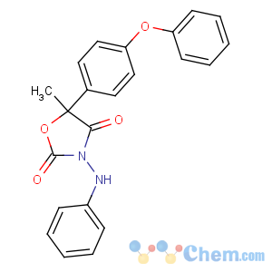 CAS No:131807-57-3 3-anilino-5-methyl-5-(4-phenoxyphenyl)-1,3-oxazolidine-2,4-dione