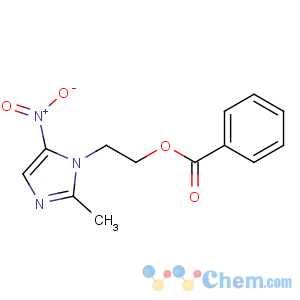 CAS No:13182-89-3 2-(2-methyl-5-nitroimidazol-1-yl)ethyl benzoate