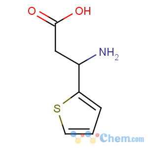 CAS No:131829-50-0 (3S)-3-amino-3-thiophen-2-ylpropanoic acid