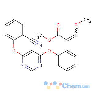 CAS No:131860-33-8 methyl<br />(E)-2-[2-[6-(2-cyanophenoxy)pyrimidin-4-yl]oxyphenyl]-3-methoxyprop-2-<br />enoate