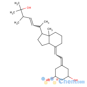 CAS No:131918-61-1 (1R,3R)-5-[(2E)-2-[(1R,3aS,7aR)-1-[(E,2R,5S)-6-hydroxy-5,<br />6-dimethylhept-3-en-2-yl]-7a-methyl-2,3,3a,5,6,<br />7-hexahydro-1H-inden-4-ylidene]ethylidene]cyclohexane-1,3-diol