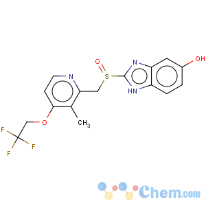 CAS No:131926-98-2 1H-Benzimidazol-6-ol,2-[[[3-methyl-4-(2,2,2-trifluoroethoxy)-2-pyridinyl]methyl]sulfinyl]-