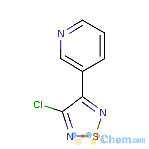 CAS No:131986-28-2 3-chloro-4-pyridin-3-yl-1,2,5-thiadiazole