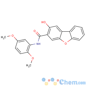 CAS No:132-62-7 N-(2,5-dimethoxyphenyl)-2-hydroxydibenzofuran-3-carboxamide
