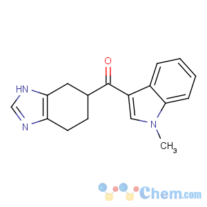CAS No:132036-88-5 (1-methylindol-3-yl)-[(5R)-4,5,6,<br />7-tetrahydro-3H-benzimidazol-5-yl]methanone
