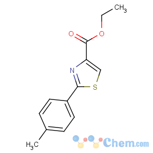 CAS No:132089-32-8 ethyl 2-(4-methylphenyl)-1,3-thiazole-4-carboxylate