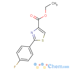 CAS No:132089-35-1 ethyl 2-(4-fluorophenyl)-1,3-thiazole-4-carboxylate