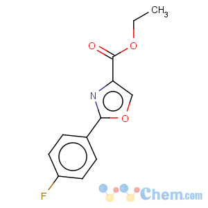 CAS No:132089-42-0 4-Oxazolecarboxylicacid, 2-(4-fluorophenyl)-, ethyl ester