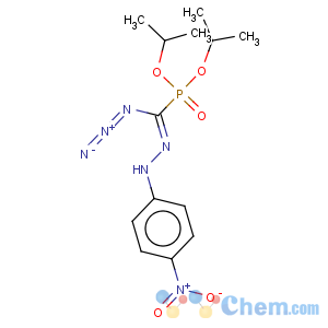 CAS No:132122-79-3 azido[(4-nitrophenyl)hydrazono]methylphosphonic acid diisopropyl ester
