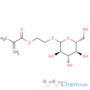 CAS No:132153-62-9 D-Glucopyranoside,2-[(2-methyl-1-oxo-2-propen-1-yl)oxy]ethyl