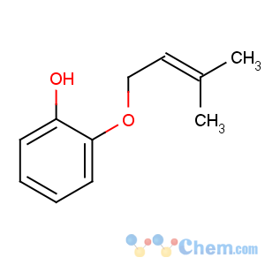 CAS No:132277-33-9 2-(3-methylbut-2-enoxy)phenol