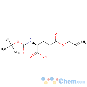 CAS No:132286-79-4 L-Glutamic acid,N-[(1,1-dimethylethoxy)carbonyl]-, 5-(2-propen-1-yl) ester