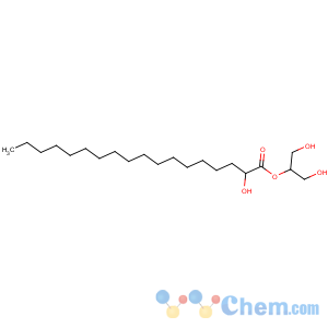 CAS No:1323-42-8 1,3-dihydroxypropan-2-yl 2-hydroxyoctadecanoate