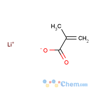 CAS No:13234-23-6 2-Propenoic acid,2-methyl-, lithium salt (1:1)